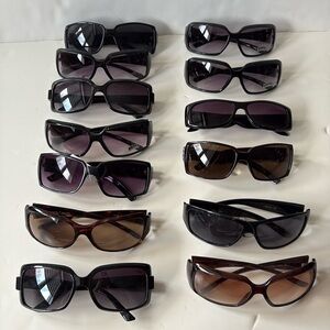 New - Lot of 13 Womens Assorted Sunglasses Sunmmer Frames Glasses